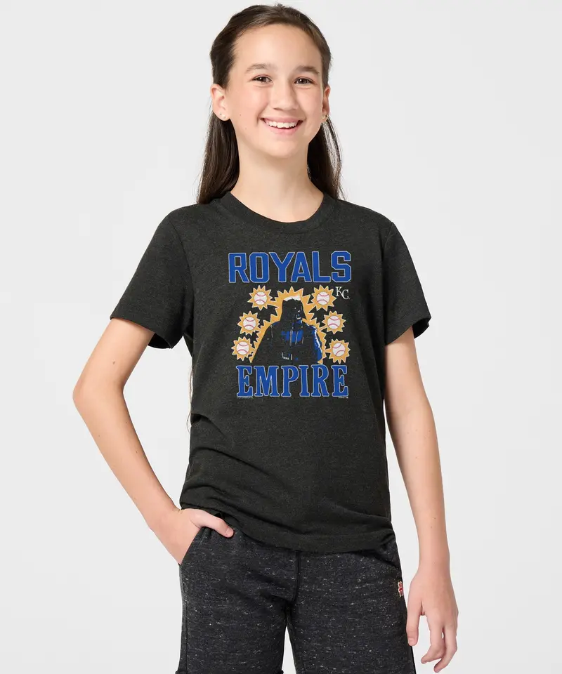 Youth Star Wars X Kansas City Royals Dark Side 3