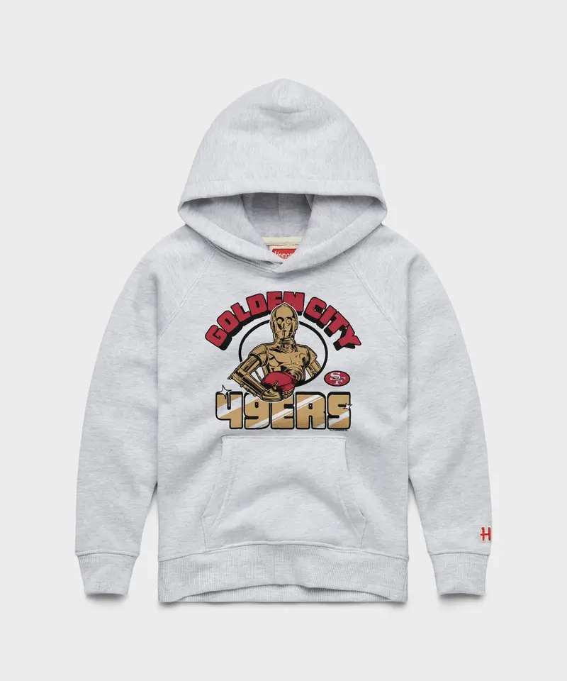 Youth Star Wars X San Francisco 49Ers Light Side Hoodie 1