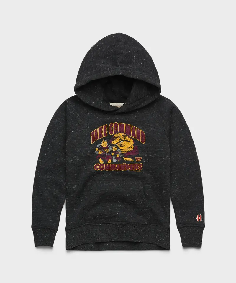 Youth Star Wars X Washington Commanders Dark Side Hoodie 1
