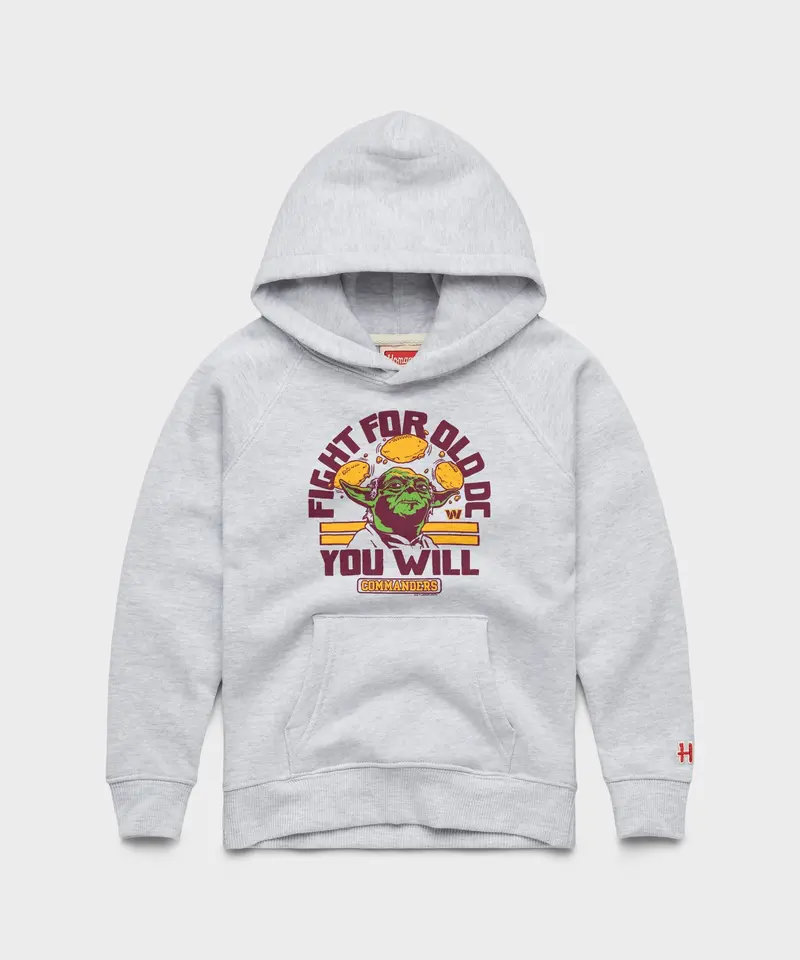 Youth Star Wars X Washington Commanders Light Side Hoodie 1