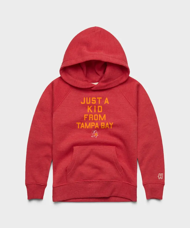 Youth Tampa Bay Buccaneers Just A Kid From Tampa Bay Hoodie 1