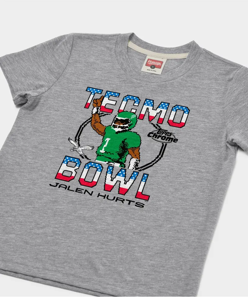 Youth Tecmo Bowl X Topps Chrome Eagles Jalen Hurts 2