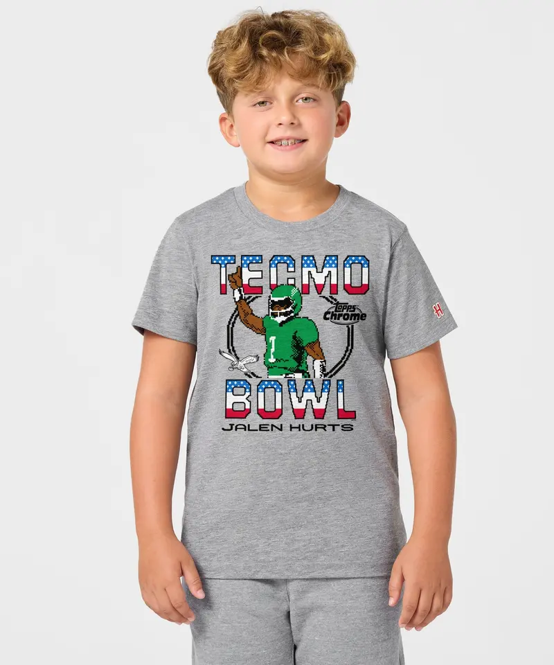 Youth Tecmo Bowl X Topps Chrome Eagles Jalen Hurts 3