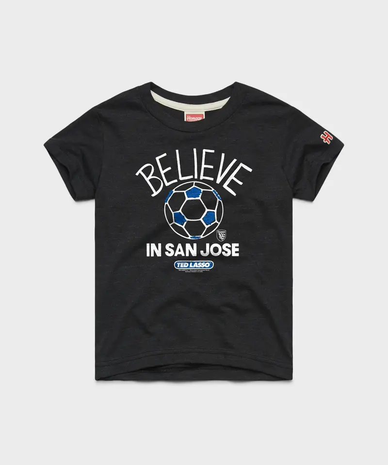 Youth Ted Lasso Believe X San Jose Earthquakes 1