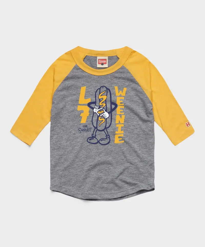 Youth The Sandlot L7 Weenie Raglan 1