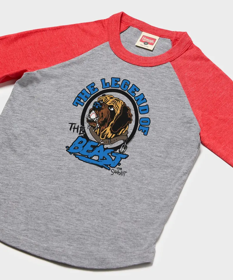 Youth The Sandlot The Beast Raglan 2