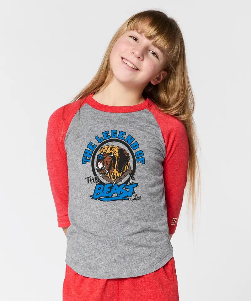 Youth The Sandlot The Beast Raglan 3
