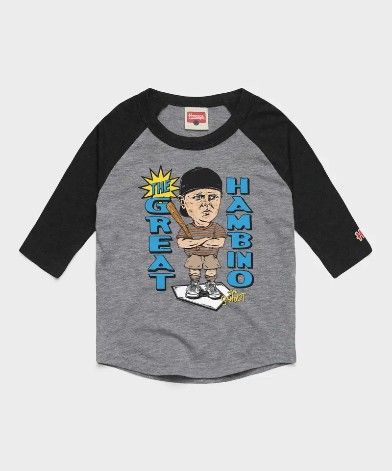 Youth The Sandlot The Great Hambino Raglan 1