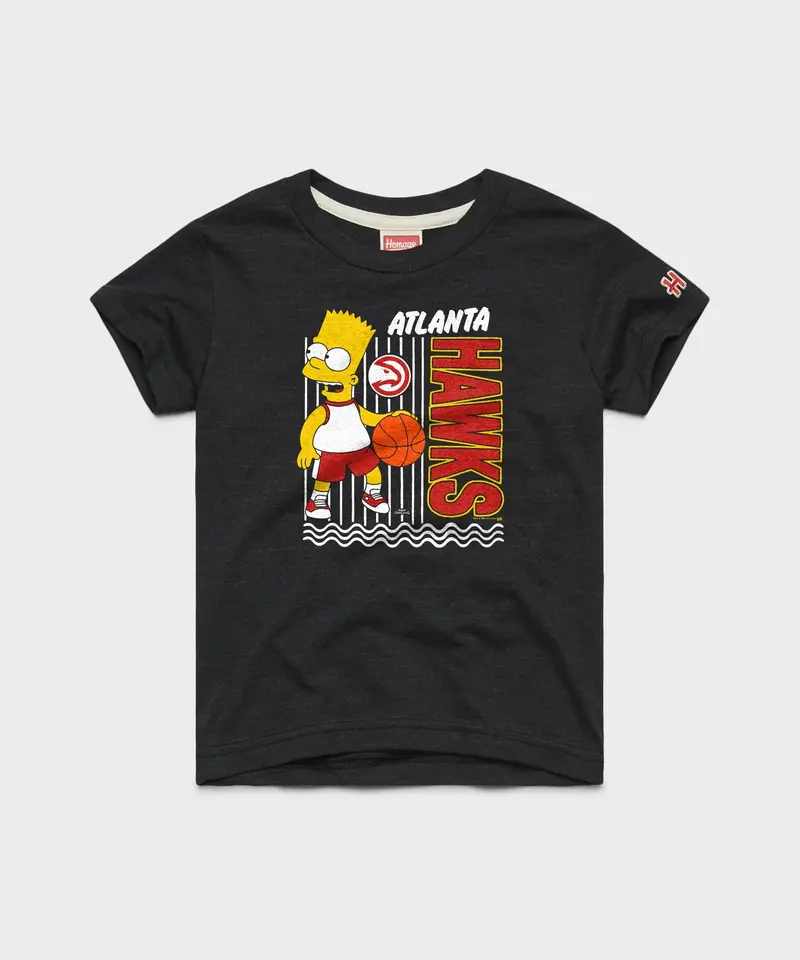 Youth The Simpsons Bart X Atlanta Hawks 1