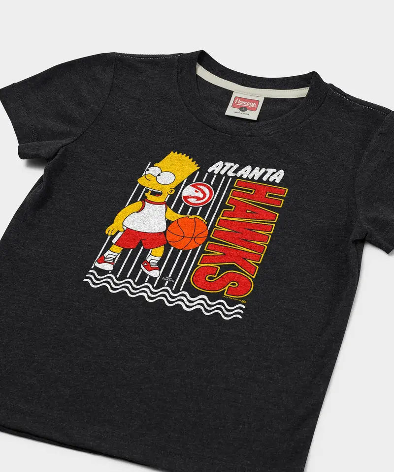 Youth The Simpsons Bart X Atlanta Hawks 2