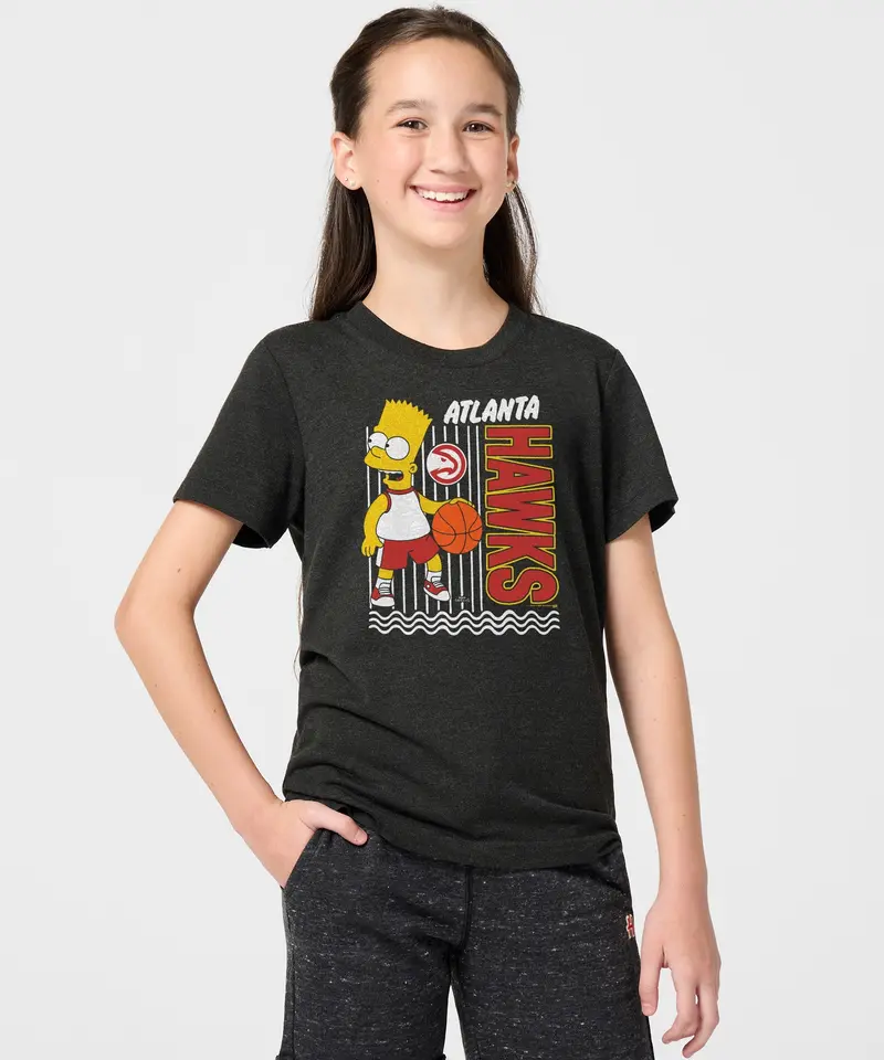 Youth The Simpsons Bart X Atlanta Hawks 3