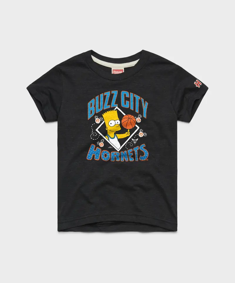 Youth The Simpsons Bart X Charlotte Hornets 1
