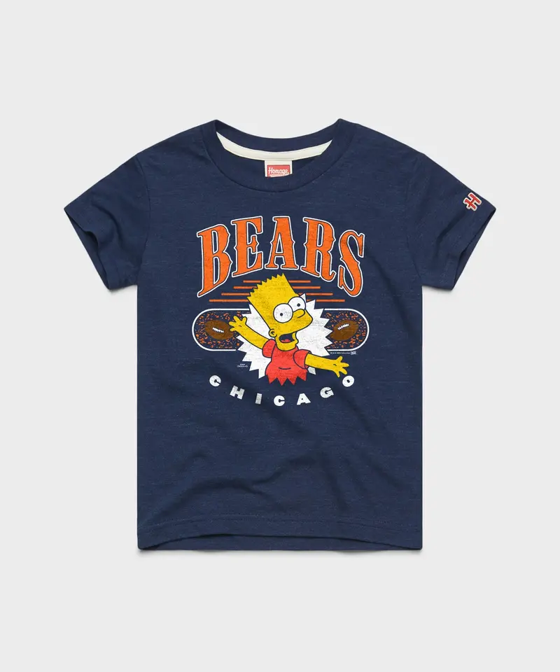 Youth The Simpsons Bart X Chicago Bears 1