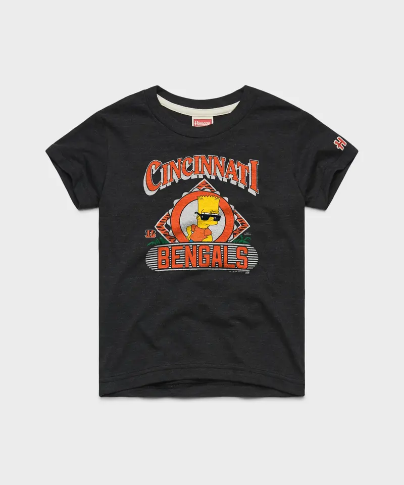 Youth The Simpsons Bart X Cincinnati Bengals 1