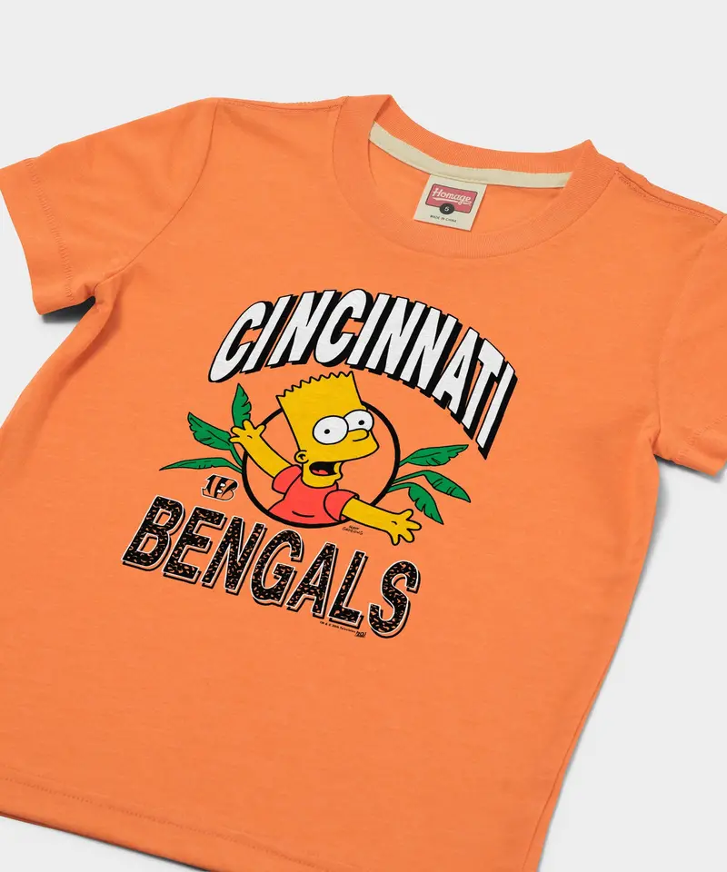 Youth The Simpsons Bart X Cincinnati Bengals Jungle 2