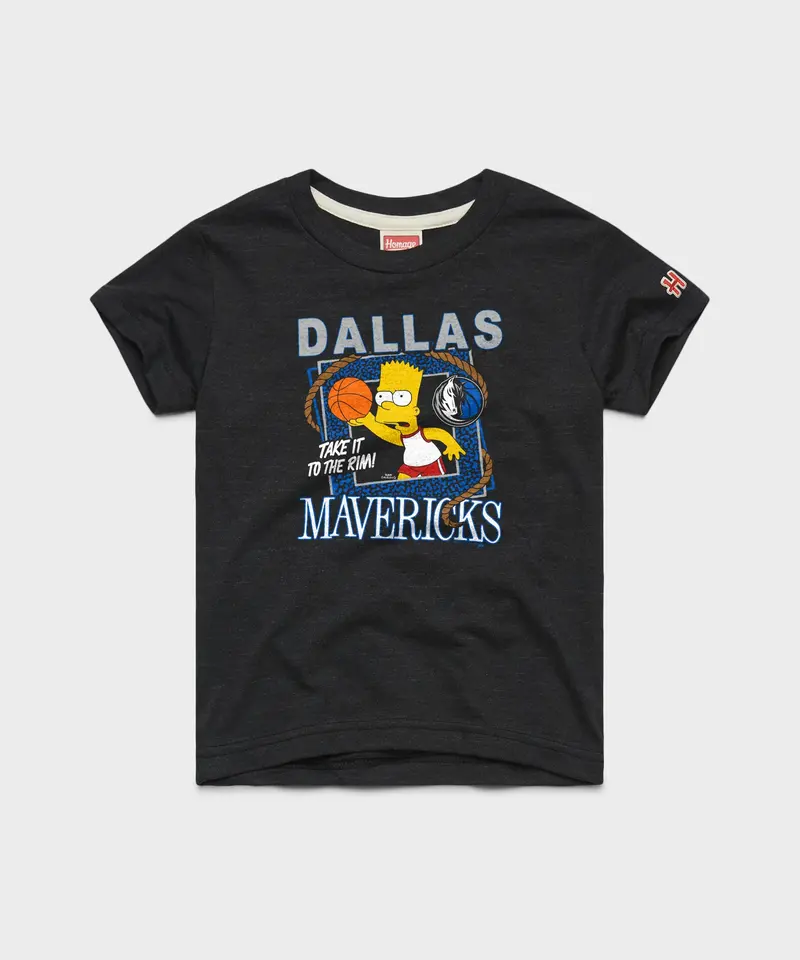 Youth The Simpsons Bart X Dallas Mavericks 1