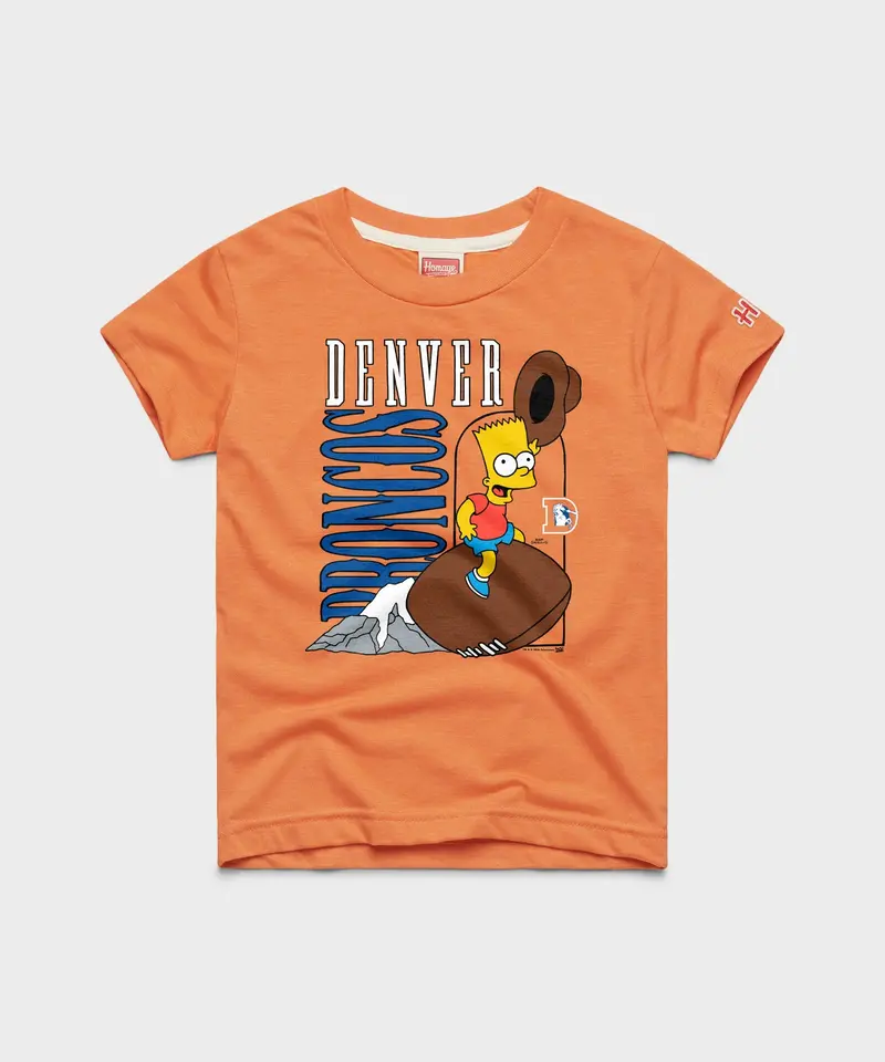 Youth The Simpsons Bart X Denver Broncos 1