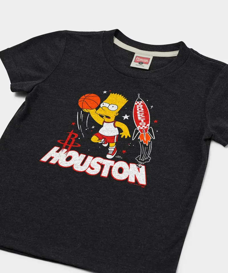 Youth The Simpsons Bart X Houston Rockets 2