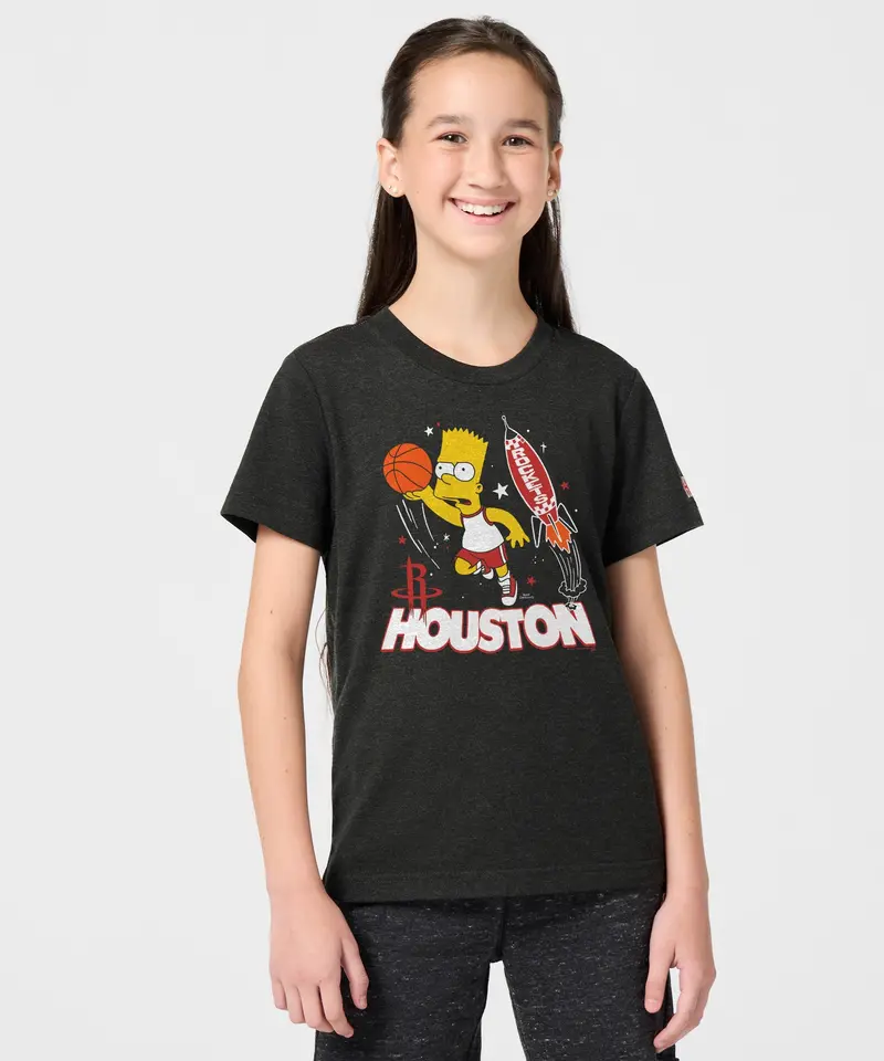 Youth The Simpsons Bart X Houston Rockets 3