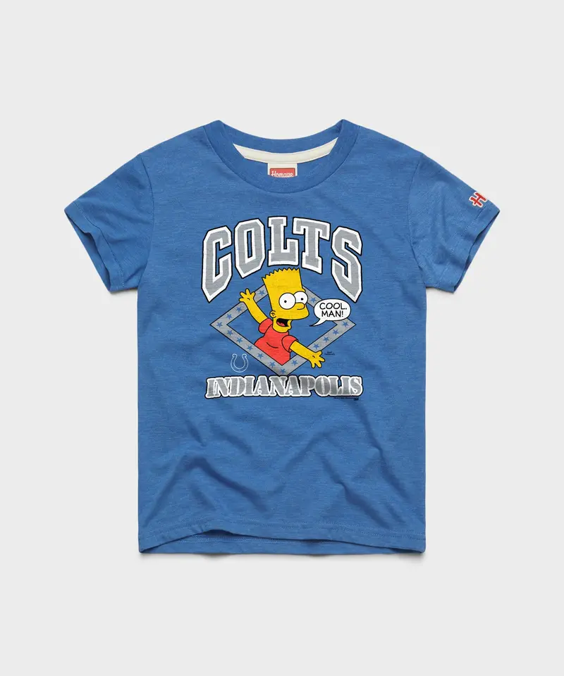 Youth The Simpsons Bart X Indianapolis Colts 1