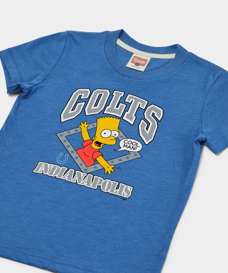 Youth The Simpsons Bart X Indianapolis Colts 2