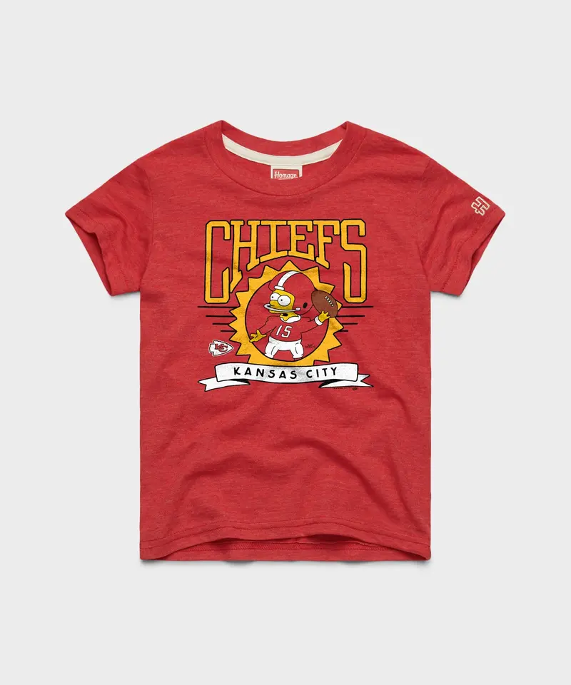 Youth The Simpsons Bart X Kansas City Chiefs 1