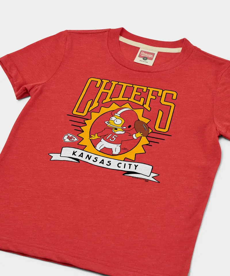 Youth The Simpsons Bart X Kansas City Chiefs 2