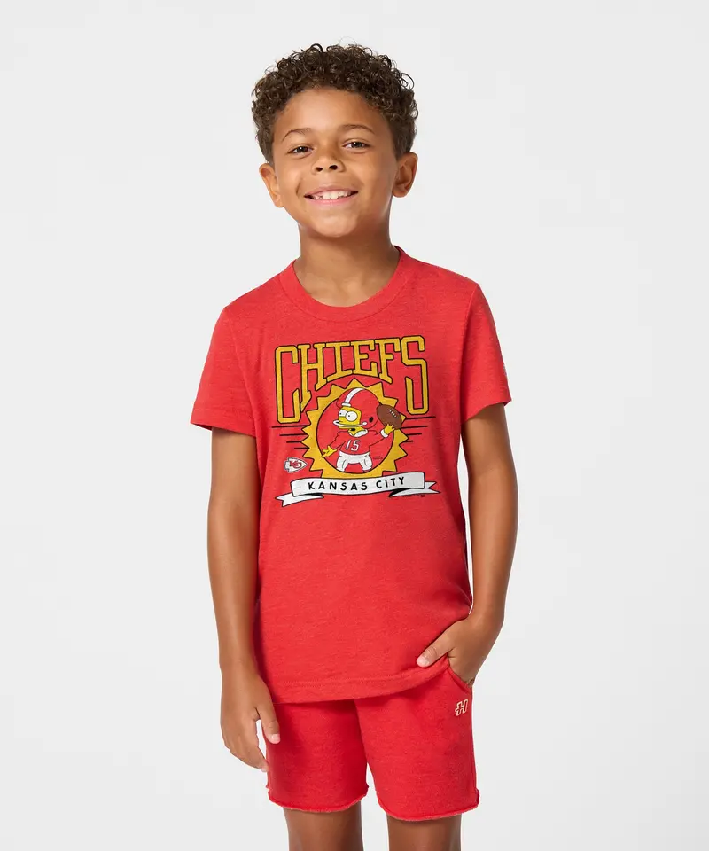 Youth The Simpsons Bart X Kansas City Chiefs 3