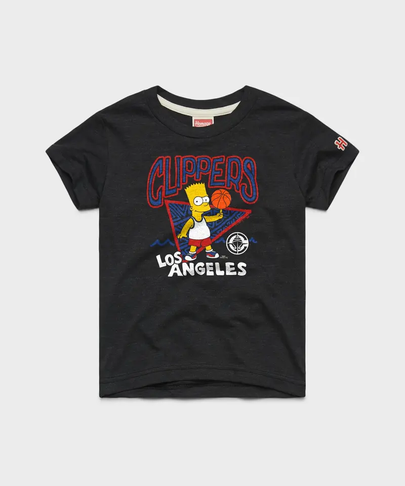 Youth The Simpsons Bart X Los Angeles Clippers 1