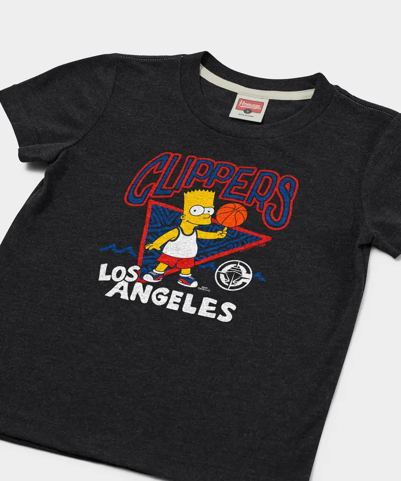 Youth The Simpsons Bart X Los Angeles Clippers 2