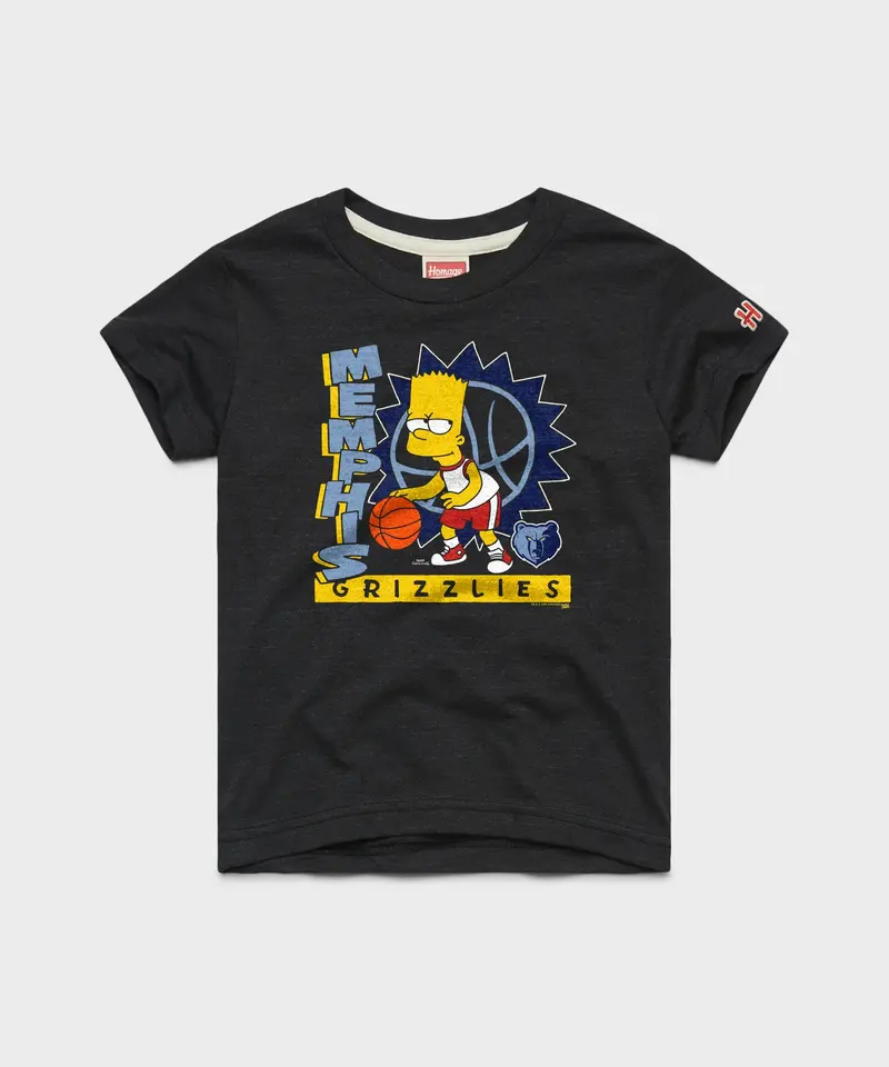Youth The Simpsons Bart X Memphis Grizzlies 1