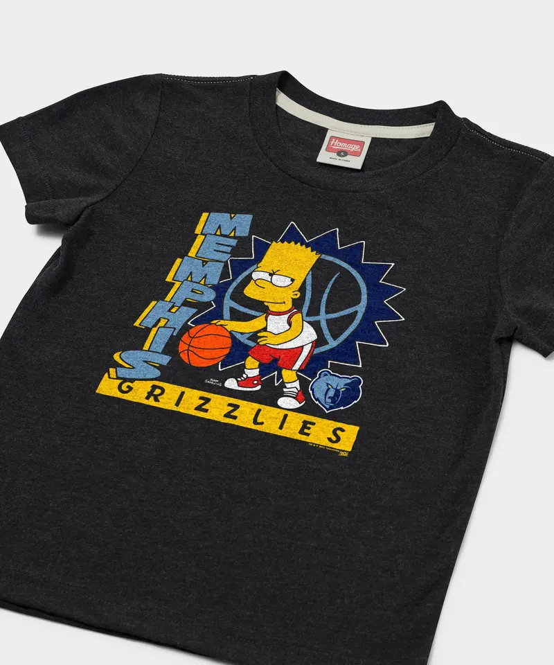 Youth The Simpsons Bart X Memphis Grizzlies 2