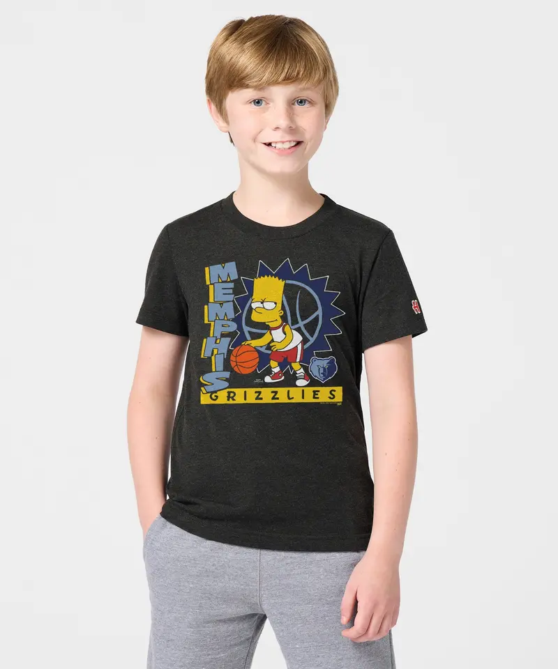 Youth The Simpsons Bart X Memphis Grizzlies 3