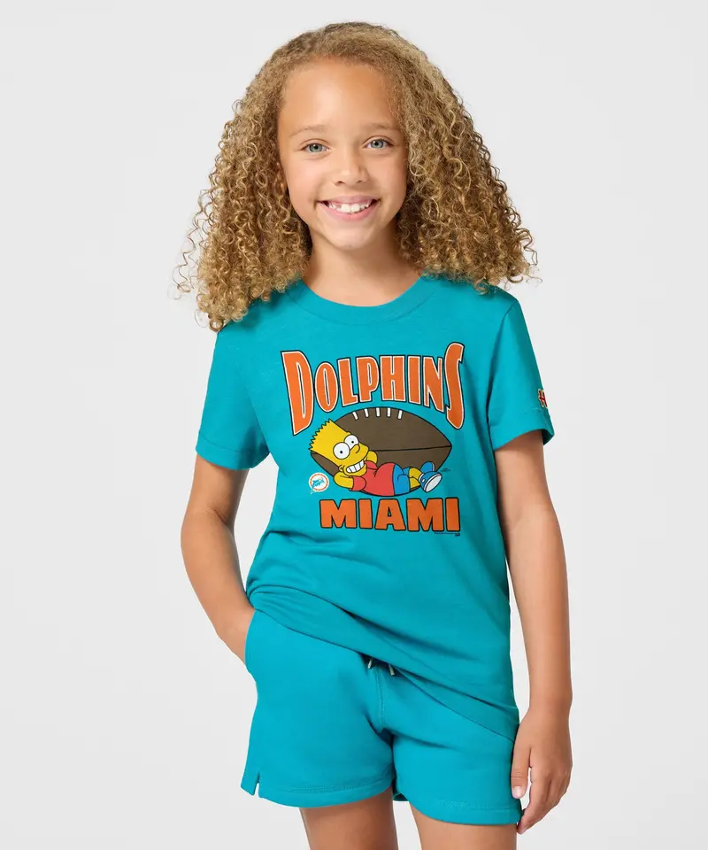 Youth The Simpsons Bart X Miami Dolphins 3