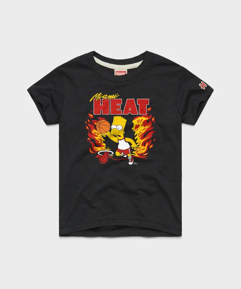Youth The Simpsons Bart X Miami Heat 1