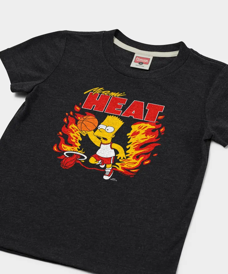 Youth The Simpsons Bart X Miami Heat 2