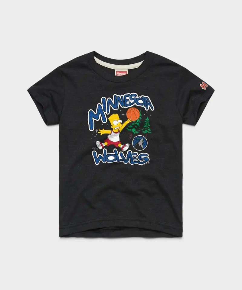 Youth The Simpsons Bart X Minnesota Timberwolves 1