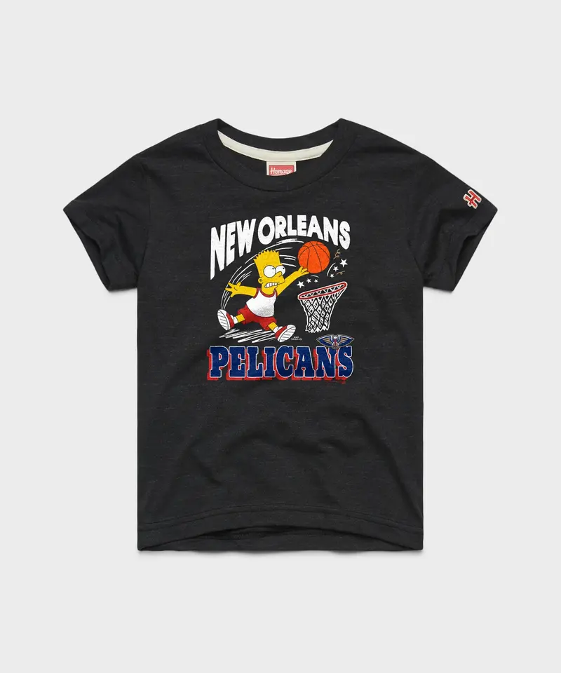 Youth The Simpsons Bart X New Orleans Pelicans 1