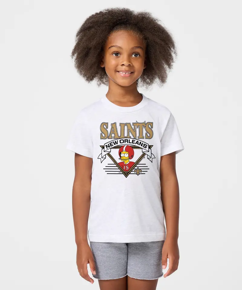 Youth The Simpsons Bart X New Orleans Saints 3