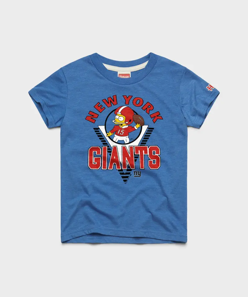 Youth The Simpsons Bart X New York Giants 1