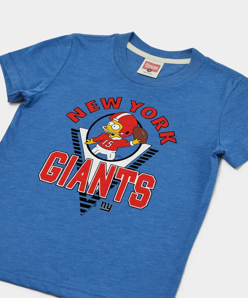 Youth The Simpsons Bart X New York Giants 2