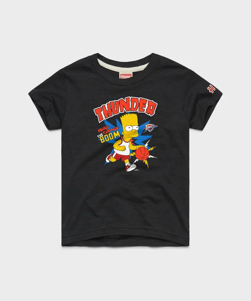 Youth The Simpsons Bart X Oklahoma City Thunder 1