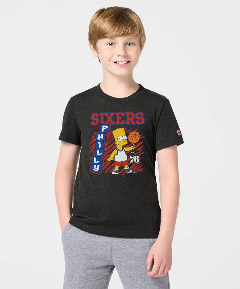 Youth The Simpsons Bart X Philadelphia 76Ers 3