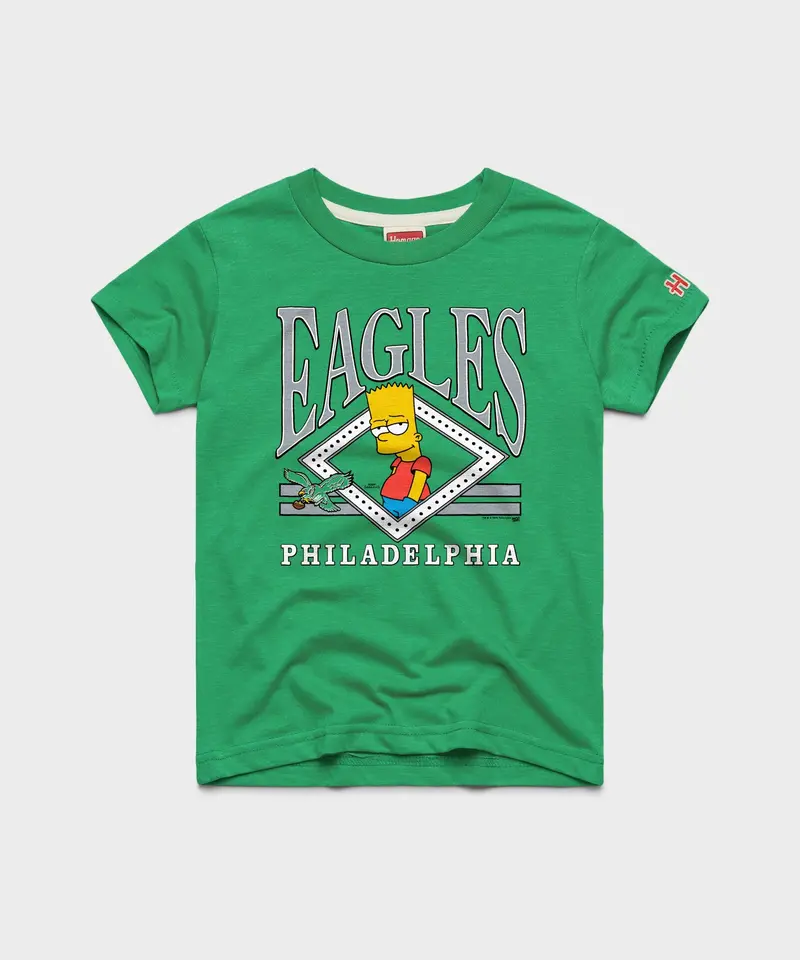 Youth The Simpsons Bart X Philadelphia Eagles 1