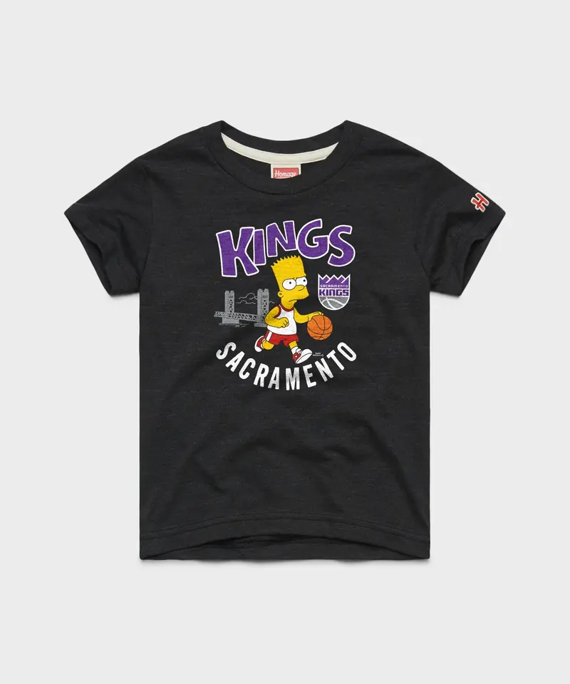 Youth The Simpsons Bart X Sacramento Kings 1