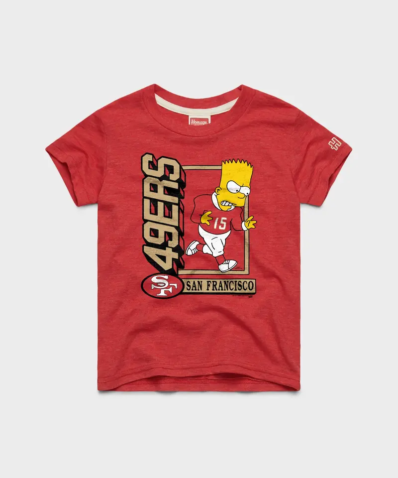 Youth The Simpsons Bart X San Francisco 49Ers 1