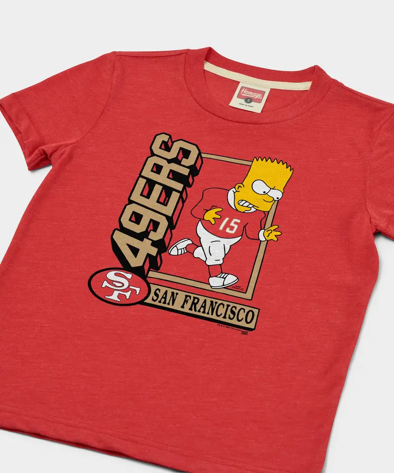 Youth The Simpsons Bart X San Francisco 49Ers 2