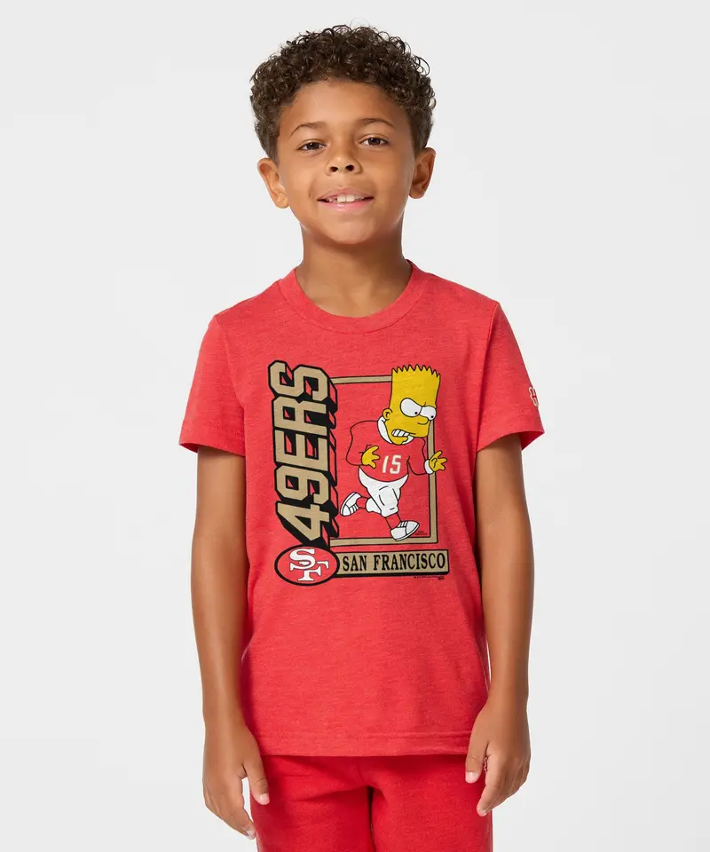 Youth The Simpsons Bart X San Francisco 49Ers 3
