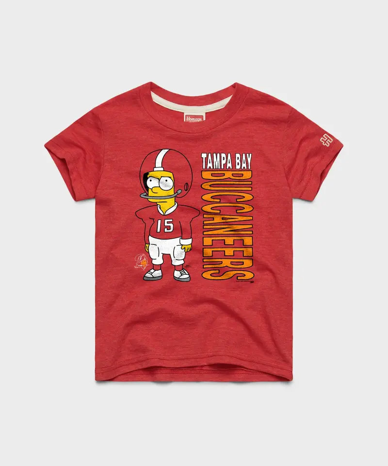 Youth The Simpsons Bart X Tampa Bay Buccaneers 1