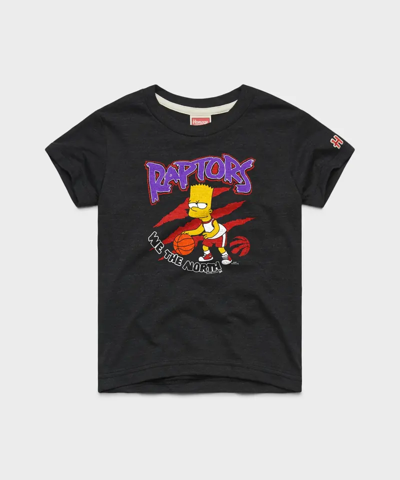 Youth The Simpsons Bart X Toronto Raptors 1